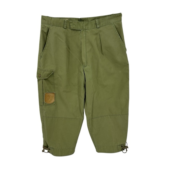 FJALLARAVEN Vintage Cargo Hiking Shorts Green - Picture 1 of 8